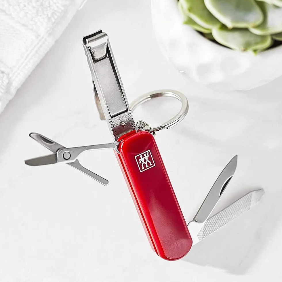 ZWILLING Manicura pedicura multiherramienta 60 mm rojo