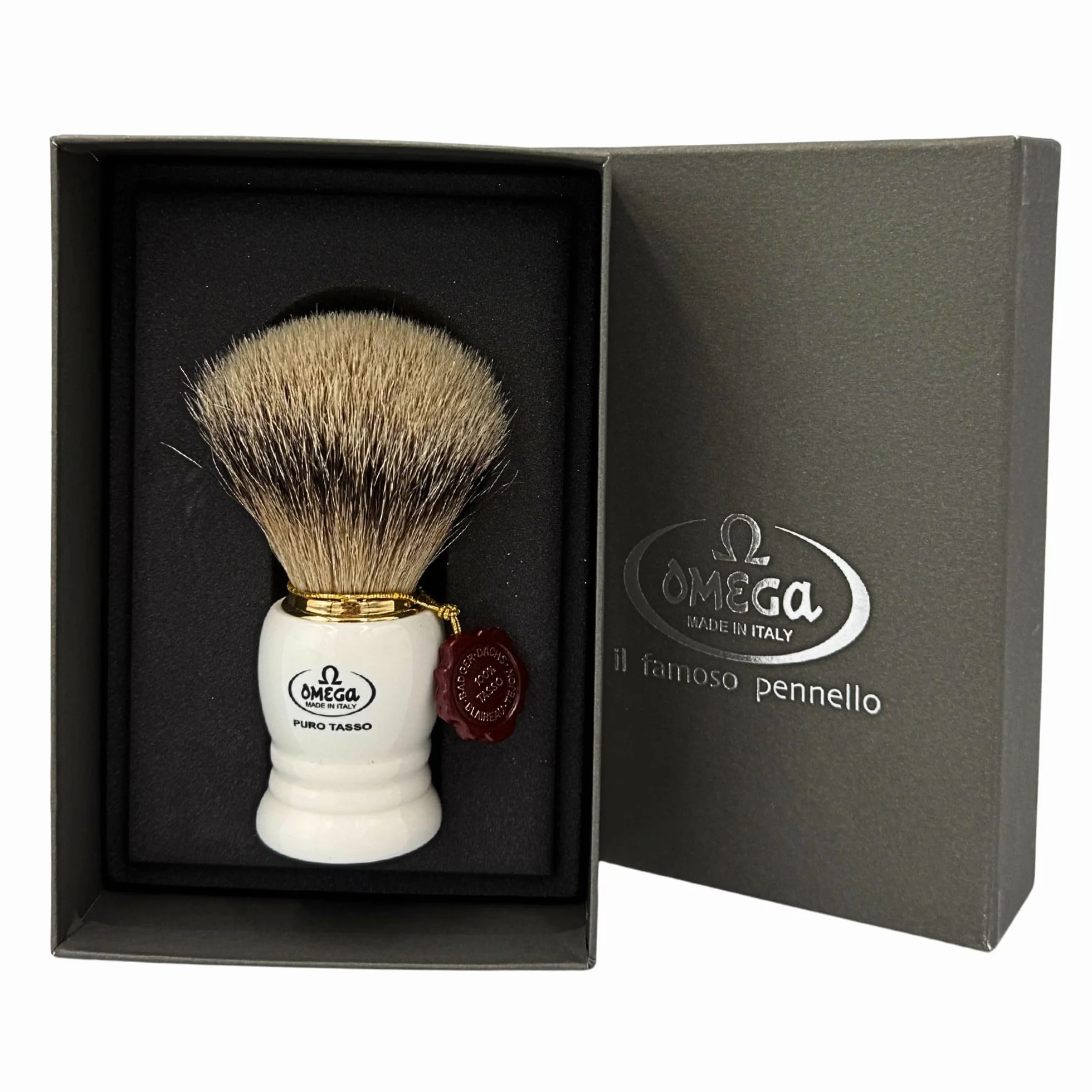 Acca Kappa Omega Brocha 100% Tejon Con Certificado 100 ml