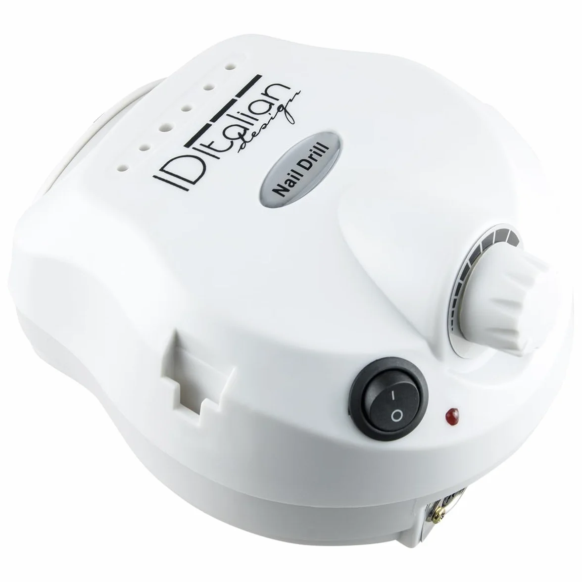 Italian Design – Torno de Manicura Profesional 35.000 rpm – Pulidor y Lijadora de Uñas con Velocidad Ajustable – Motor Potente y Silencioso – Fresas Incluidas – Uso Profesional y Doméstico