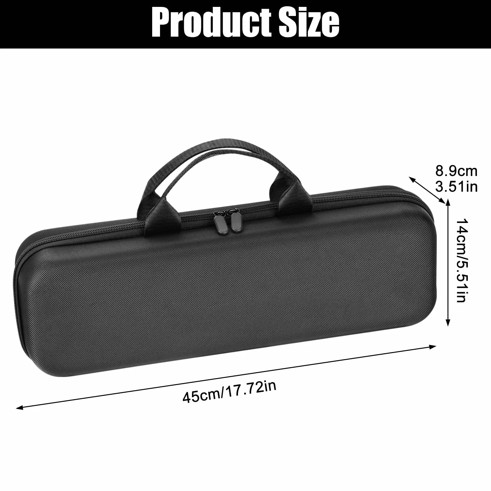 POFIBO Funda Rígida de Viaje para Dysons Airstrait HT01 - Bolsa de Viaje Portátil a Prueba de Golpes, Funda Protectora Portátil para la Plancha de Pelo para Dysons Airstrait