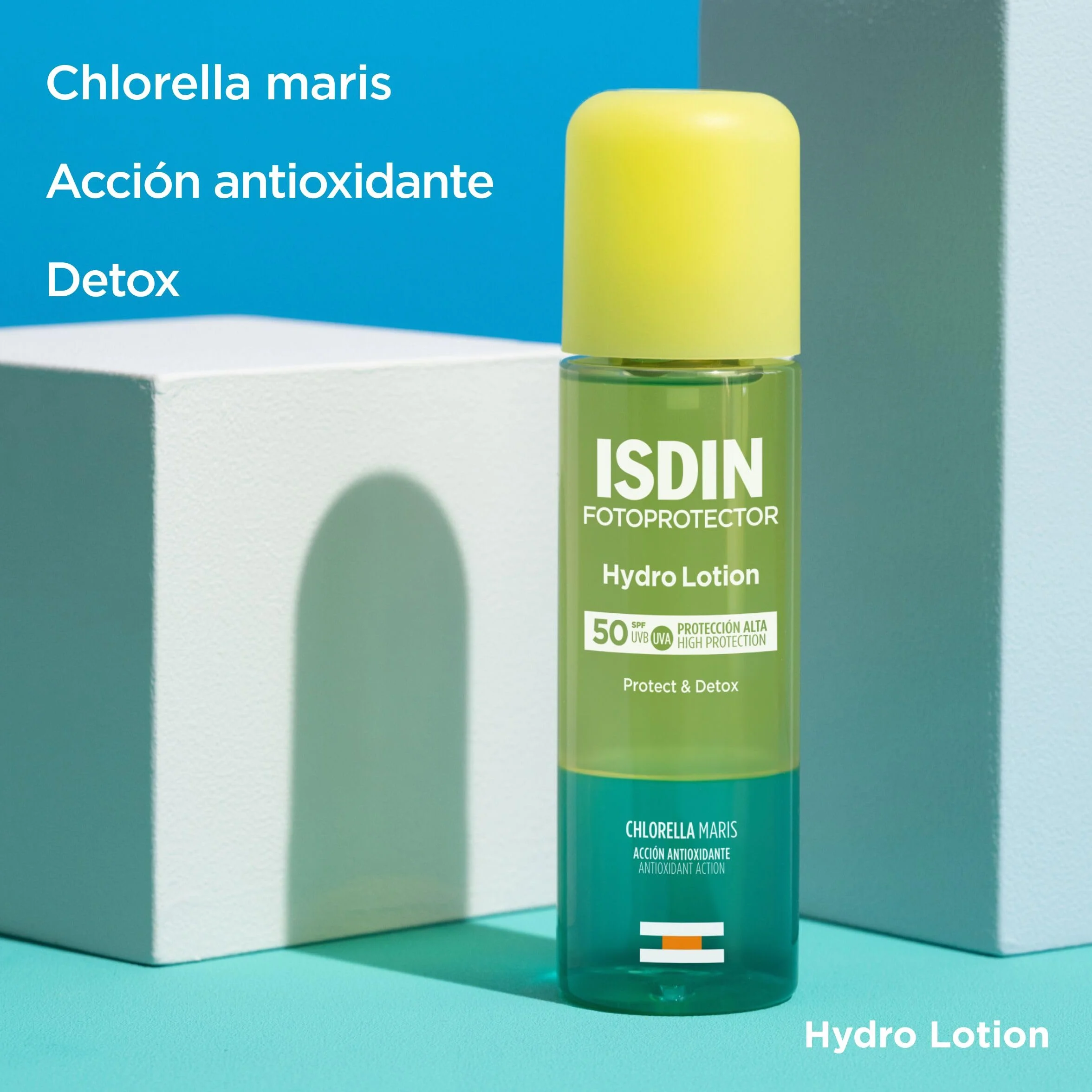 ISDIN HydroLotion SPF 50 Fotoprotector Solar Corporal Bifásico 200 ml
