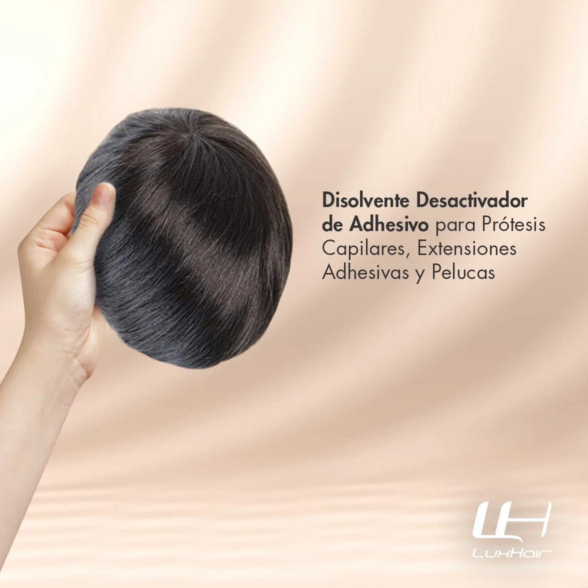 LuxHair Lace Release Disolvente Desactivador de Adhesivo 100 ml Azul