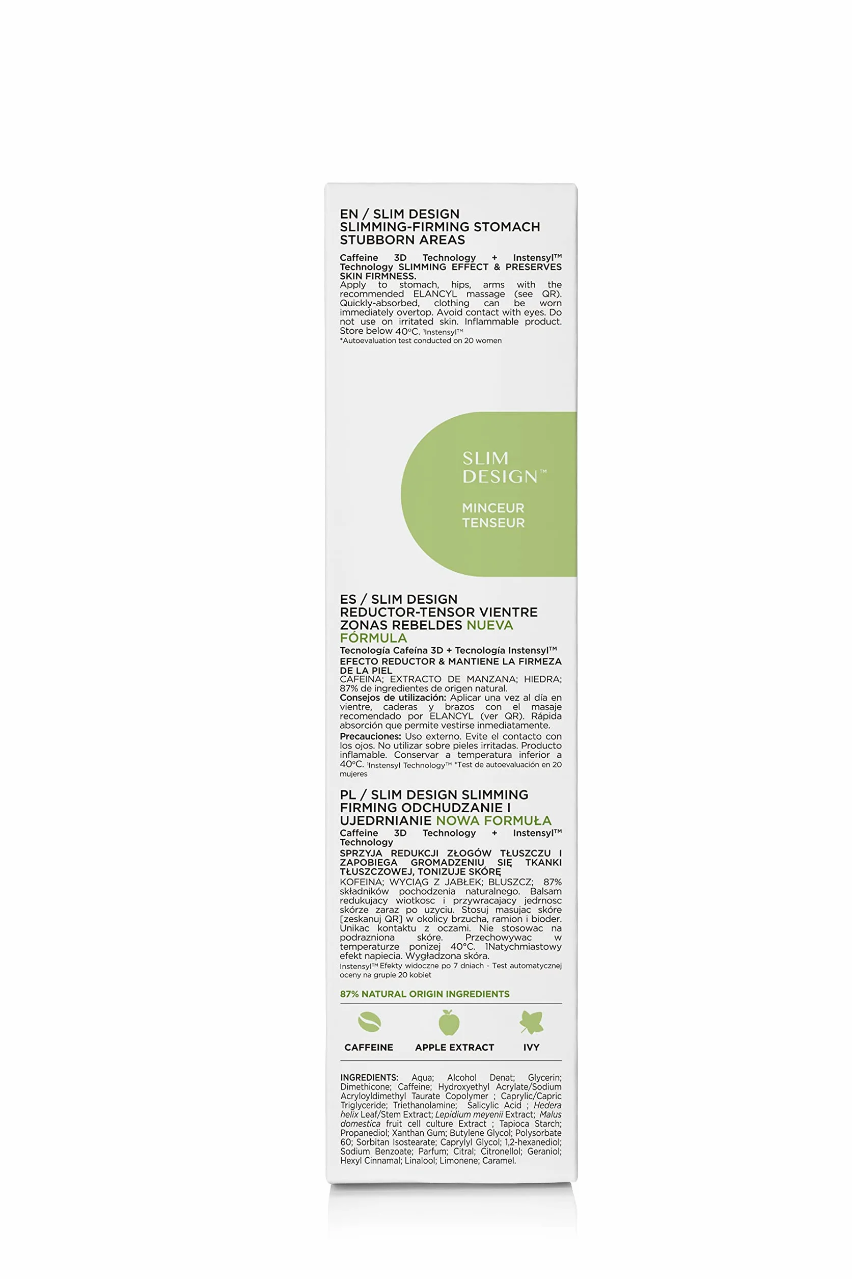 Cantabria Labs Elancyl Slim Design Reductor Tensor Gel anticelulítico tensor reafirmante reductor redensificante drenante 150 ml