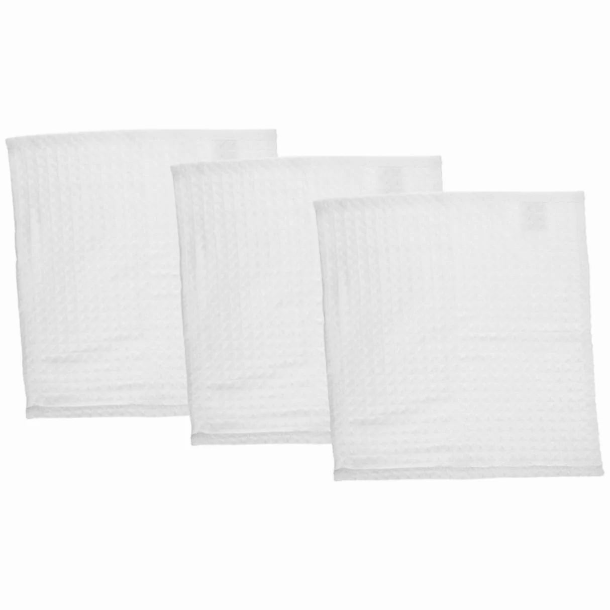 12piezas Toallas De Algodón Absorbentes para Rostro De Paños Faciales Cuadrados Desmaquillado y Limpieza Diaria