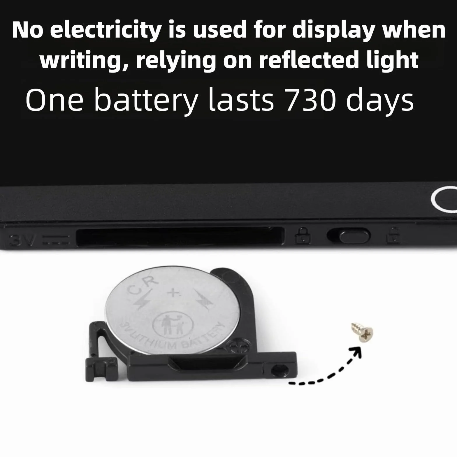 EMEBAY Tableta de escritura LCD 6.5 pulgadas bloc de notas digital borrable para niños adultos