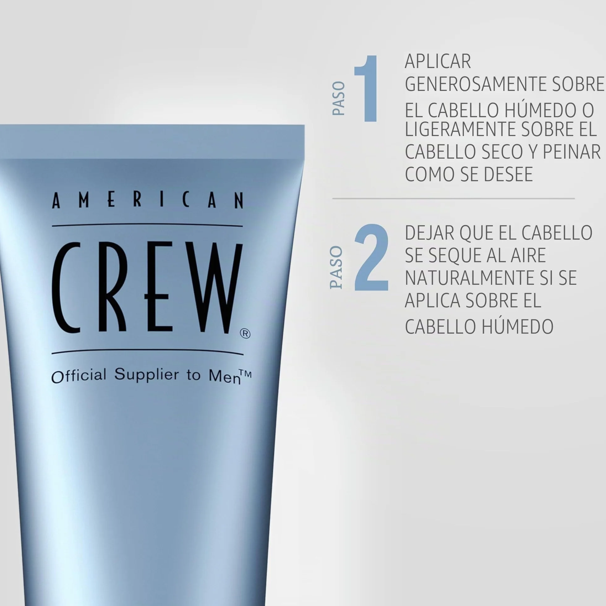 American Crew Fiber Cream Crema de Peinado para Hombre Moldea el Pelo Aporta Textura Cuerpo Flexibilidad Aumenta el Brillo Acabado Natural Fijación Media 100 ml