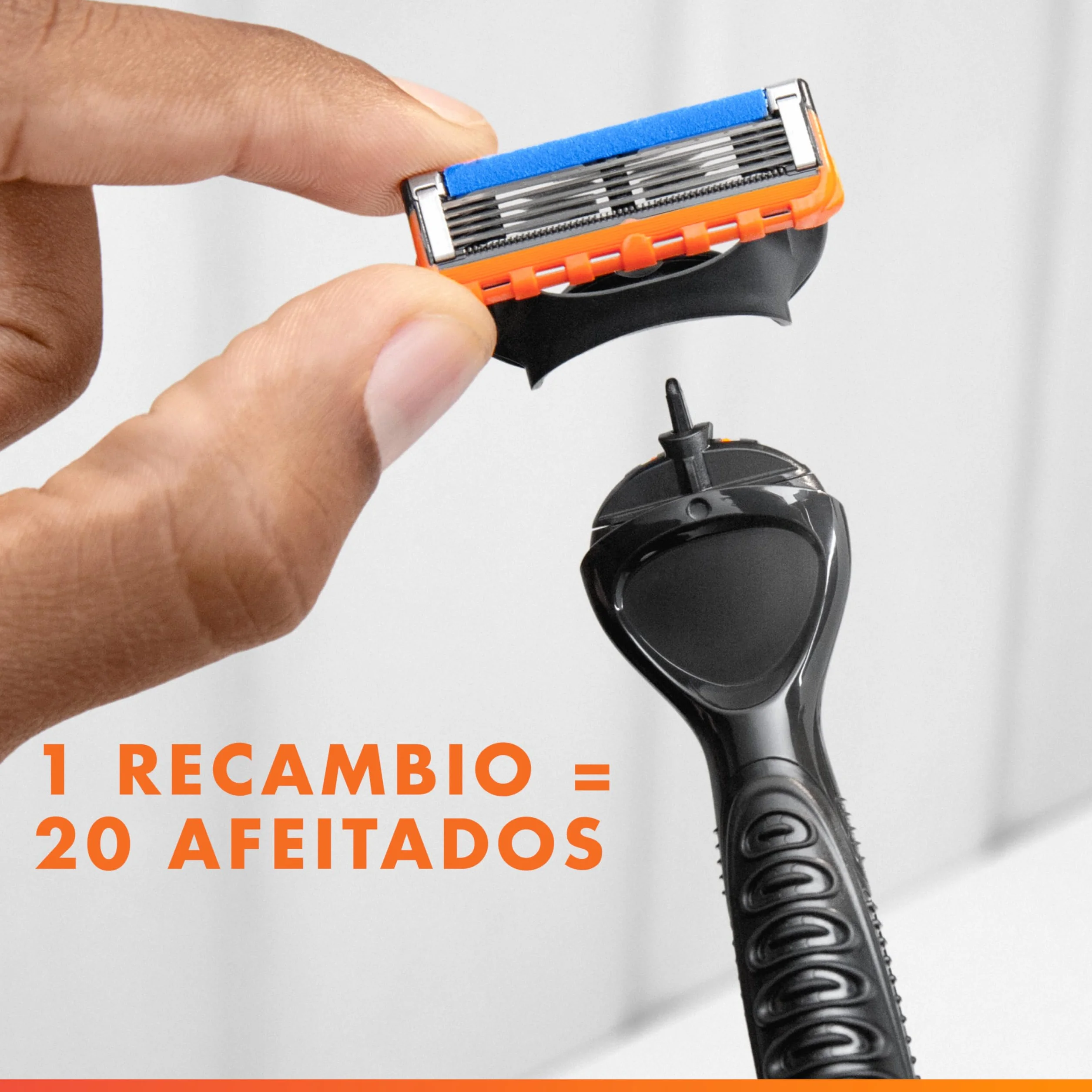 Gillette Fusion5 Power Maquinilla de Afeitar para Hombre con 12 Cuchillas