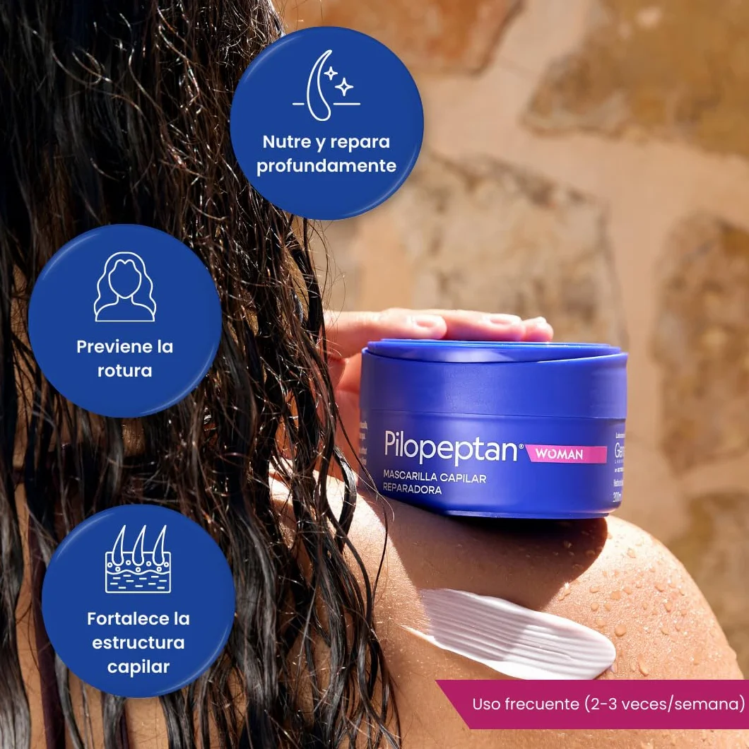 Pilopeptan Woman Mascarilla Anticaída Capilar Mujer 200 ml