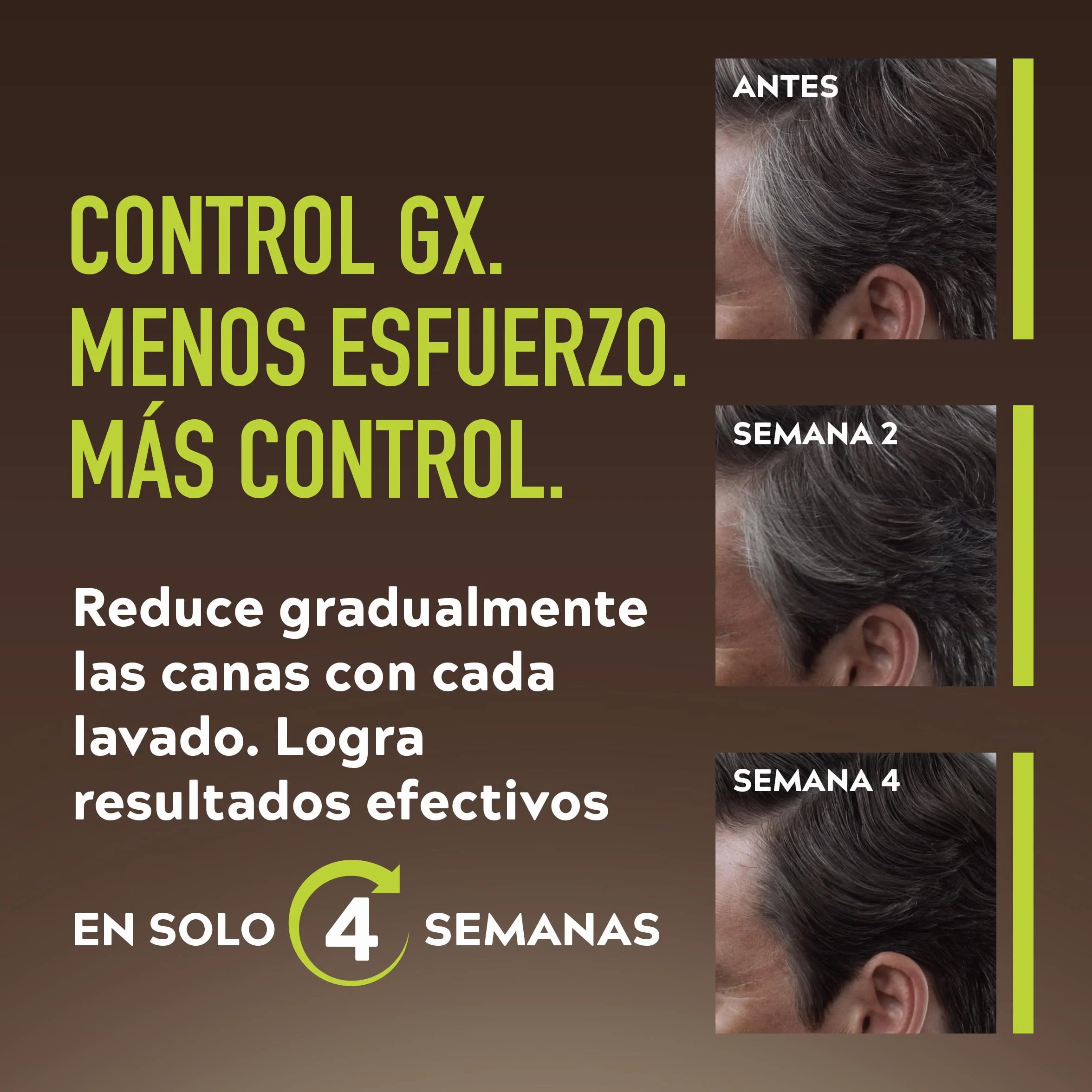 Just For Men Control GX Champú Reductor de Canas 118ml