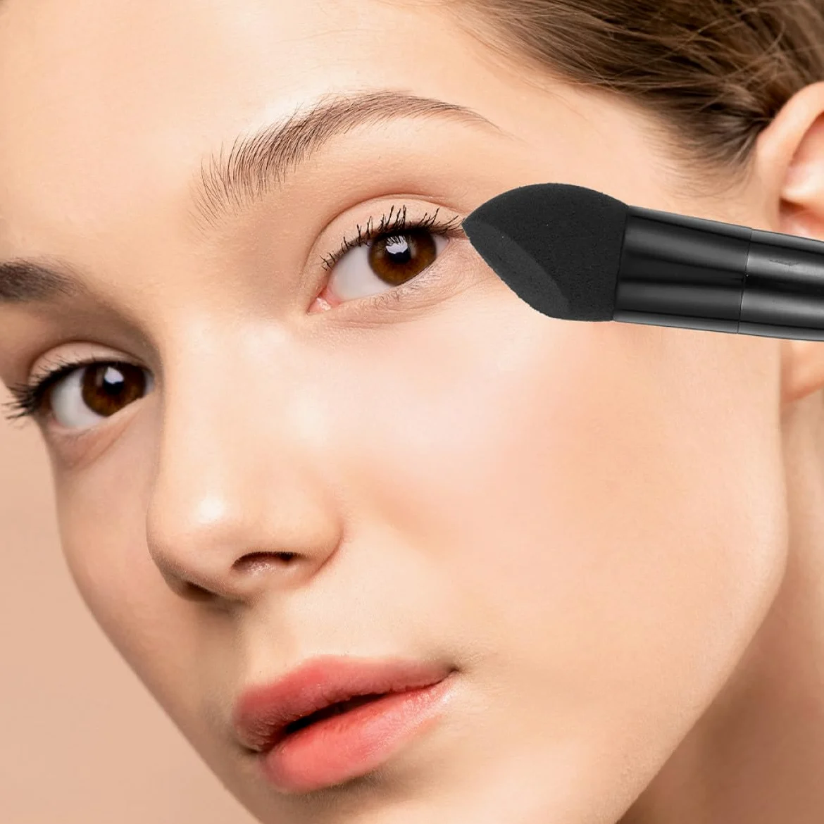 Abaodam Esponjas de Maquillaje en Forma de Bolígrafo Set de 6 de Látex Portátiles Delicadas y Adecuadas para Tipo de Cosméticos y Uso Profesional