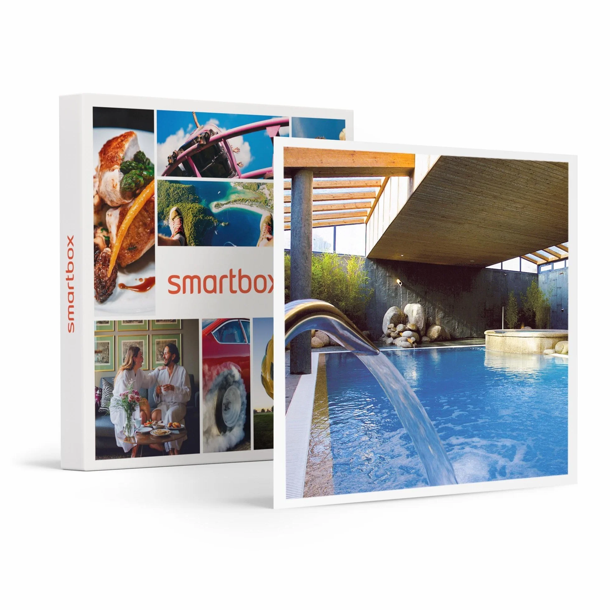 Smartbox - Caja Regalo 2 días con Cena y SPA de Lujo - Ideas de Regalo - 1 Noche con Desayuno, 1 Cena y 1 Acceso a SPA para 2 Personas