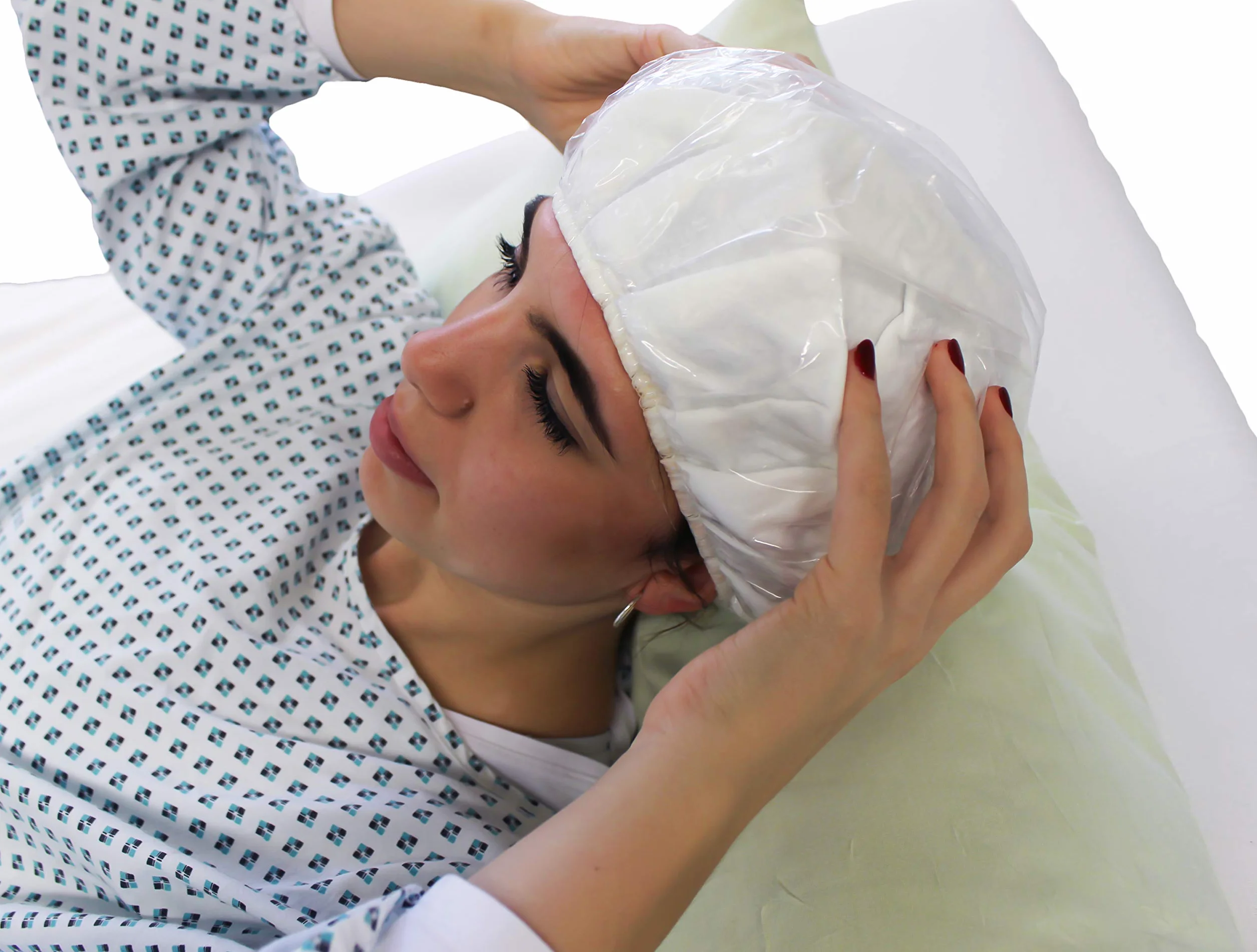 Noba lavado Gorra Gorra de baño Desechable COMPLETO haarpflegesystem Sin Enjuague - 24 Stück