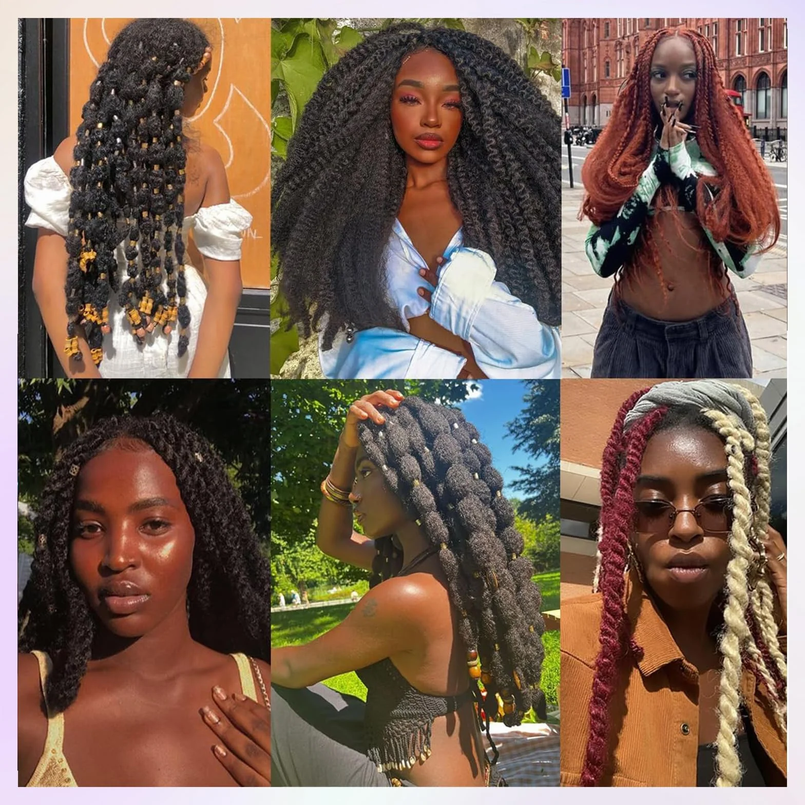 Marley Twist Braiding Hair Afro Kinky Curly Cuban Twist Senegalese Crochet Braids Extensions 1b 12inch 3packs