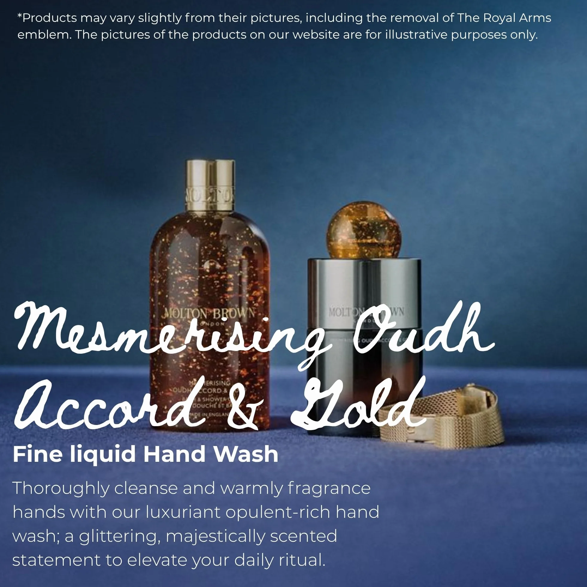 Molton Brown Mesmerising Oudh Accord & Gold Jabón de manos líquido 300 ml