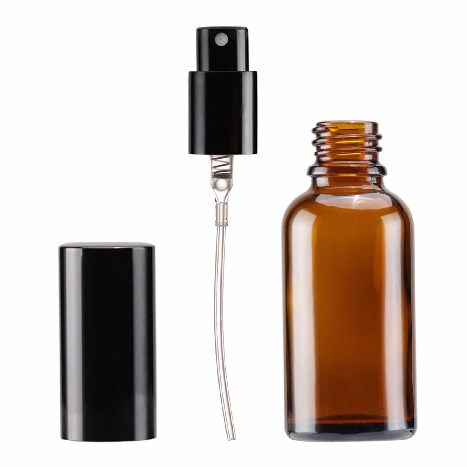 YIZHAO Ambar Pulverizador Cristal 30ml Glass Spray Bottles Atomizador 6Pcs