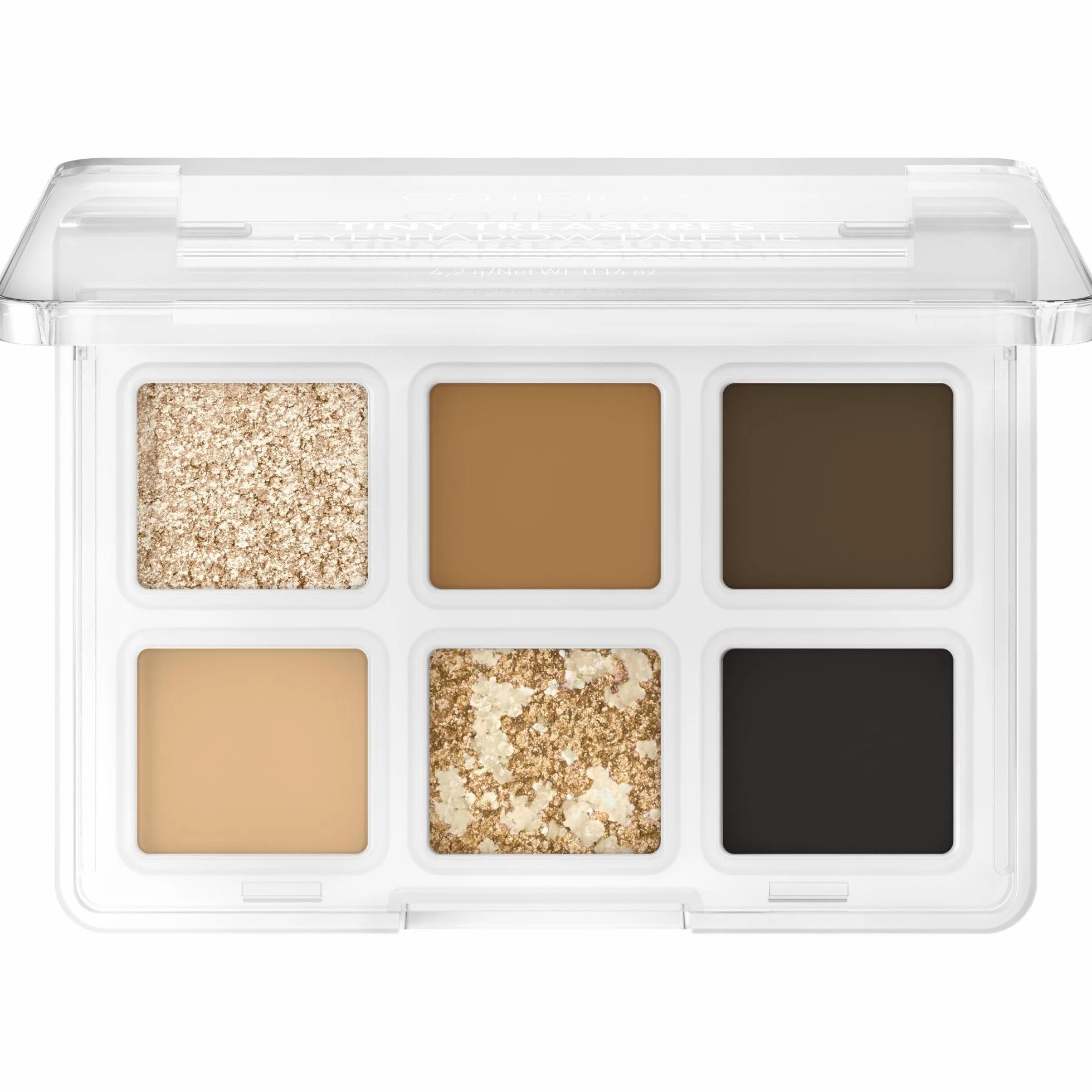 Catrice Paleta de sombras de ojos Tiny Treasures 4.2g metalizado mate