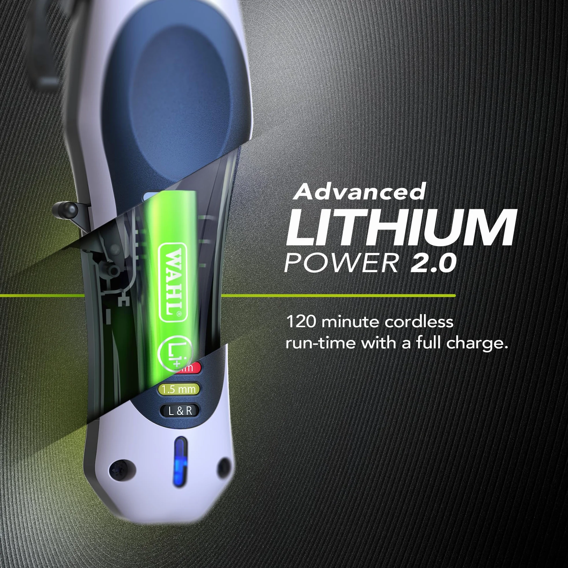 WAHL Color Pro Lithium Combi Kit, Kit de Corte de Pelo Total, Cónico, Batería Potente