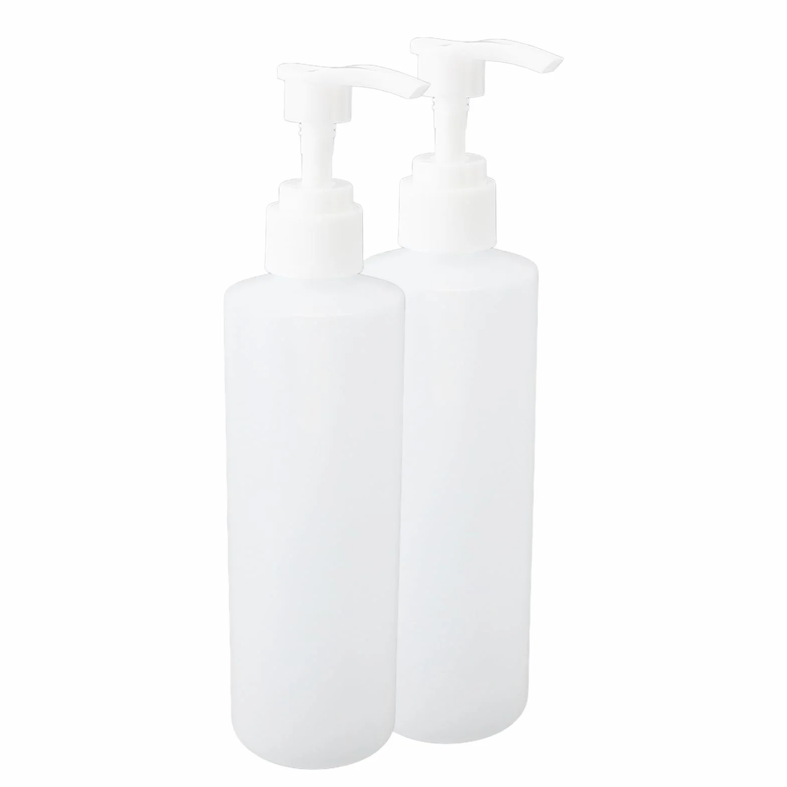 FILFEEL 2 Botellas de Repuesto para Calentador de Aceite de Masaje, Botellas de Bomba de champú Recargables para Calentador de Loción (250 Ml de Capacidad por Botella) Vacías