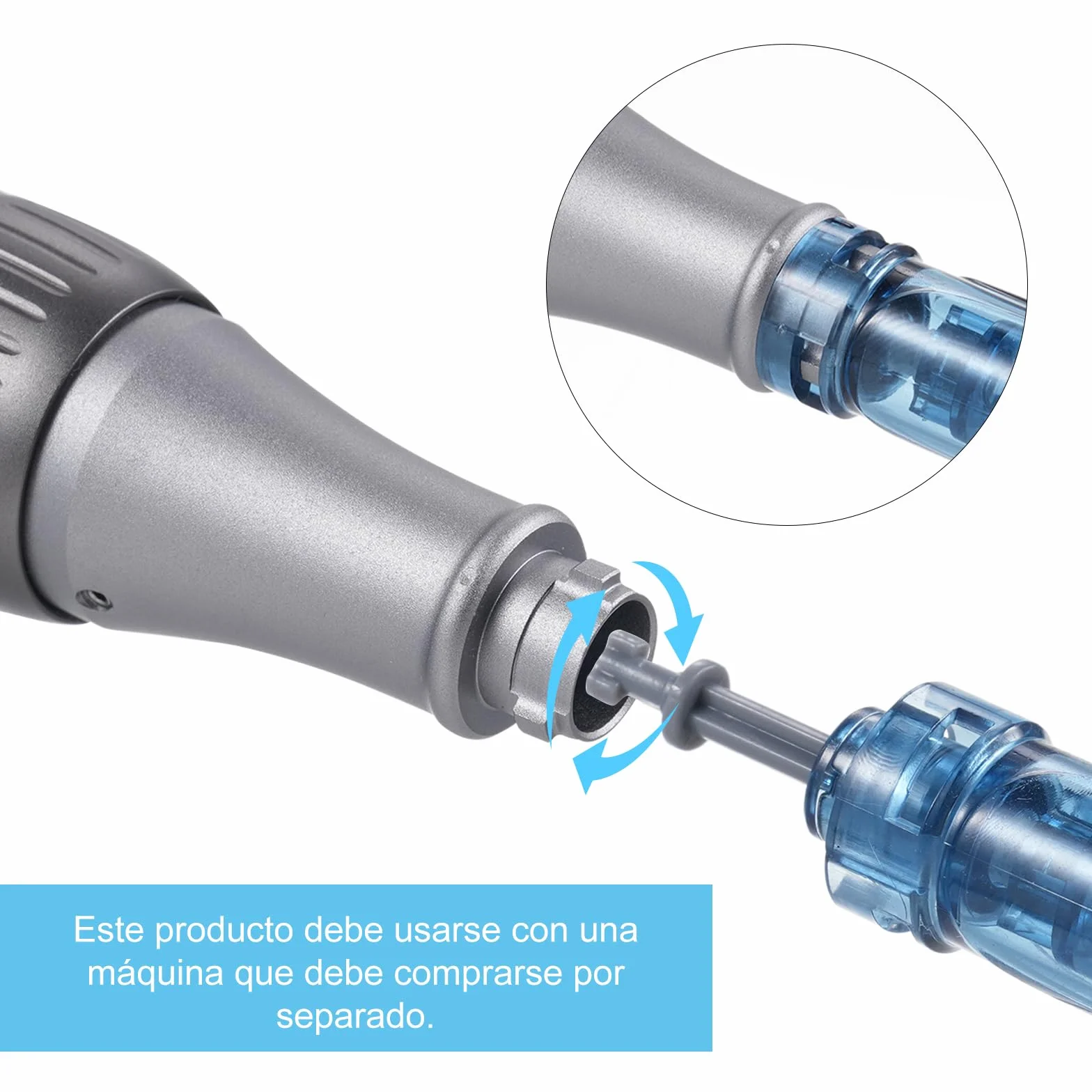 25 PCS Cartuchos dr pen Dermapen Agujas 12 Pins, Diseñados para el Lápiz de Dr. pen Ultima M8S A8S A9, Utilizado para Cicatrices de Acné, Cicatrices Profundas y Estrías