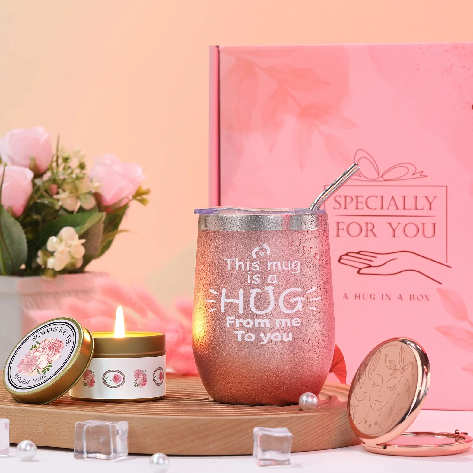 Regalos de cumpleaños únicos para mujeres, regalos de aniversario, regalos de recuperación para mujeres, cesta de regalo de cuidado personal, agradecimiento, amistad, jubilación, spa, relajación