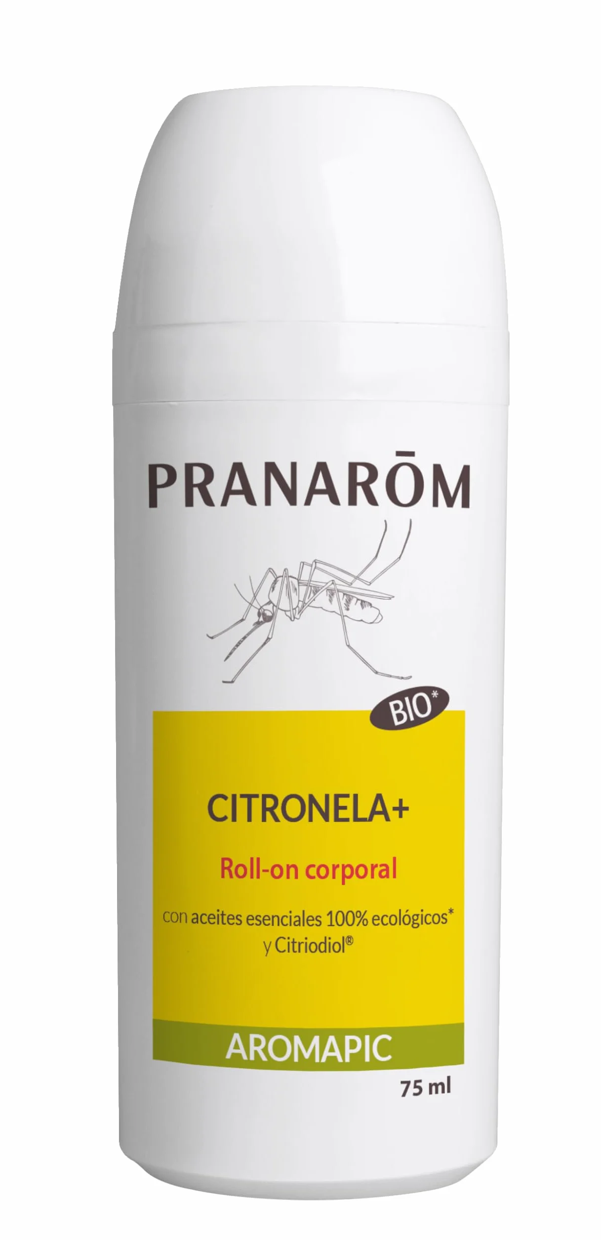 PRANAROM Aromapic Roll-On Antimosquitos Citronela Natural Bio 75ml