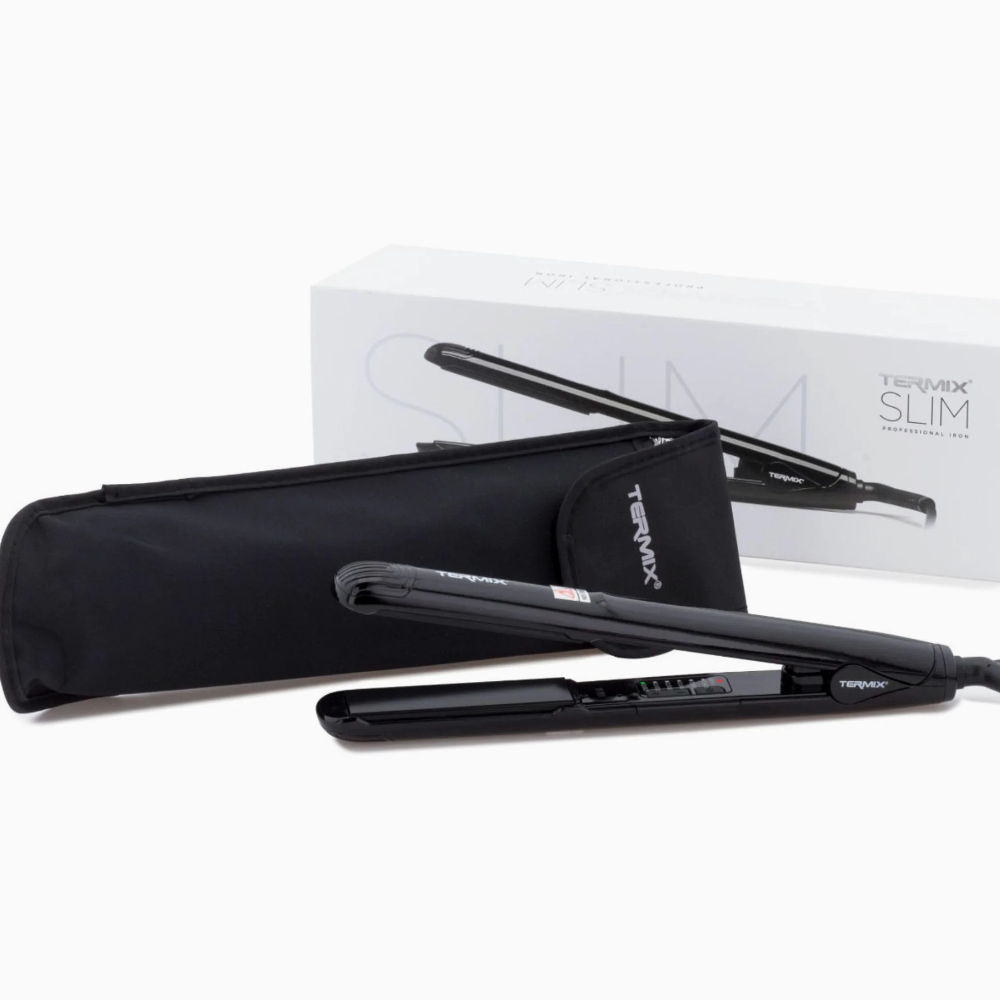 Termix Slim, Plancha de Pelo Profesional, Plancha Pelo con Nano Titanio, Temperatura Regulable 230ºC, Iones Negativos Beneficiosos para el Cabello