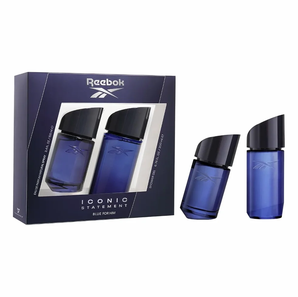 Reebok Iconic Statement Blue Eau de Parfum 100ml y Shower Gel 200ml Set Hombre
