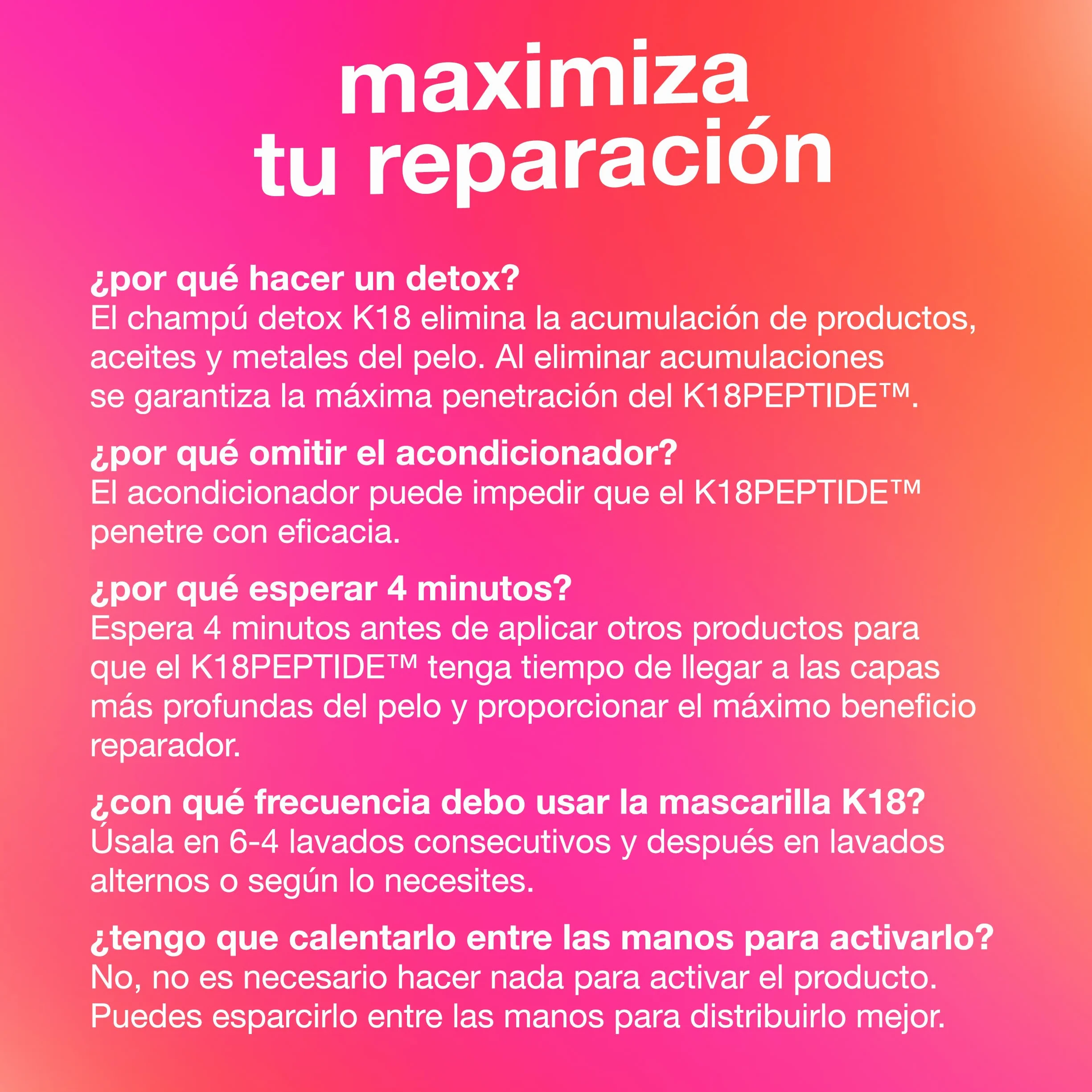 K18 Leave-In Molecular Repair Hair Mask
