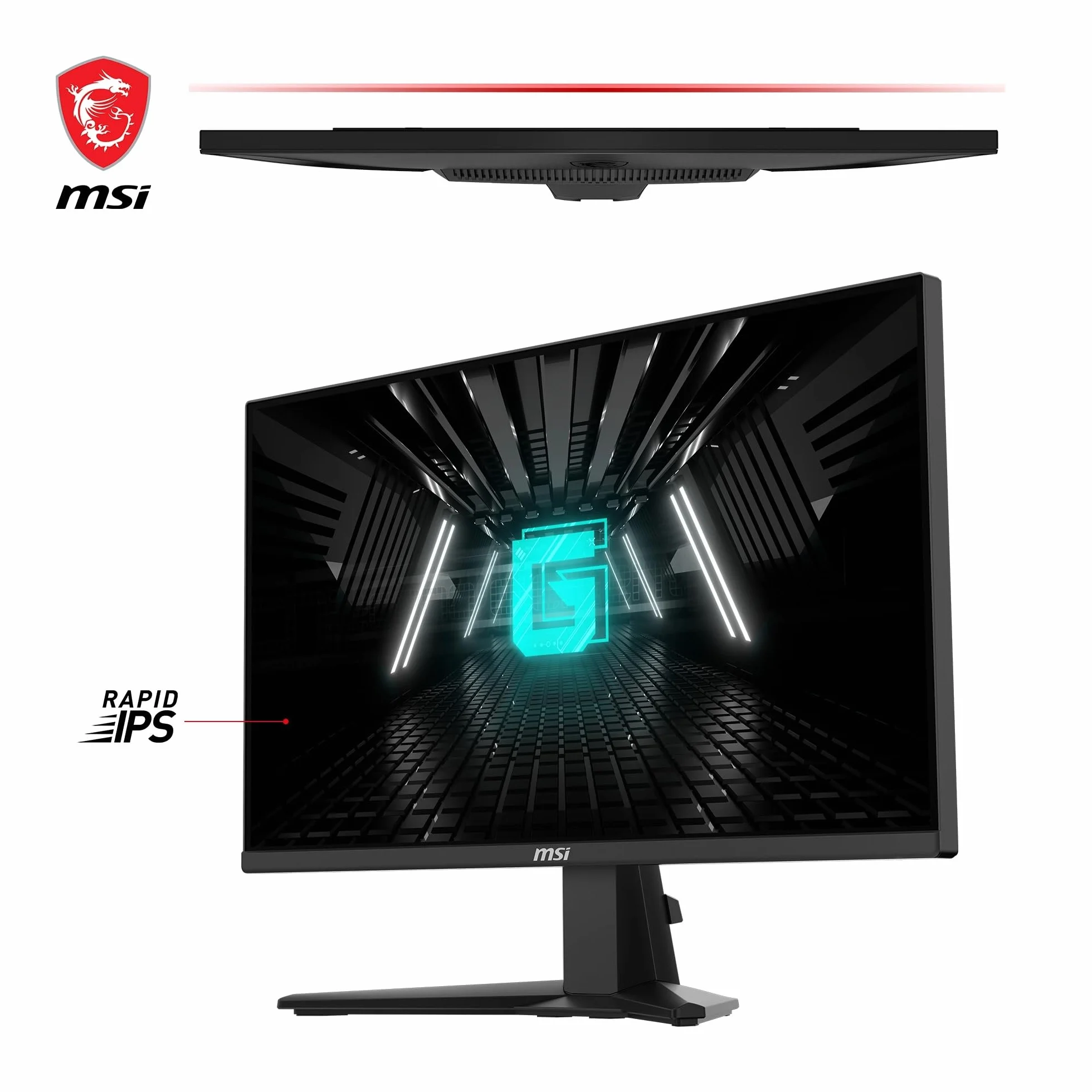 MSI G255F Monitor Gaming 24.5" FHD 180Hz 1ms Adaptive-Sync DisplayPort HDMI Negro