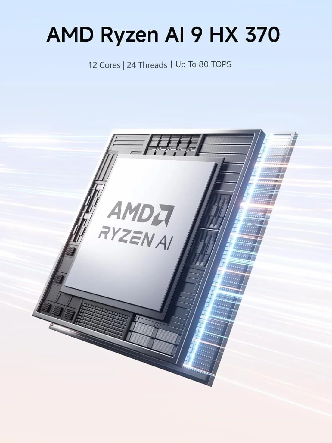 MINISFORUM AI X1 Pro Mini PC AMD Ryzen AI 9 HX370 12 núcleos 5,1 GHz 64GB DDR5 1TB SSD WiFi 7