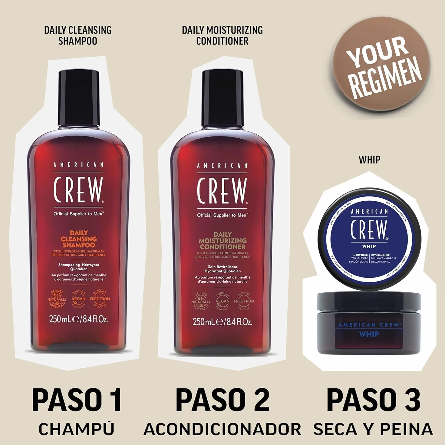 American Crew Alternator Spray Acabado para el Pelo, Fijación Flexible, 100ml