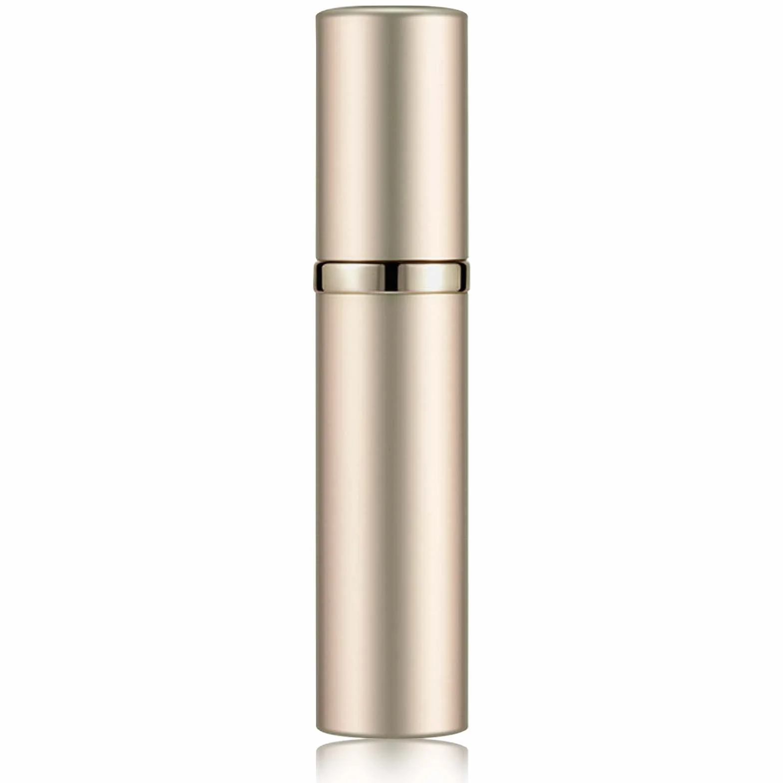 Colexy Atomizador Perfume Recargable 5ML Spray Portátil Mini Botella Viaje Champán
