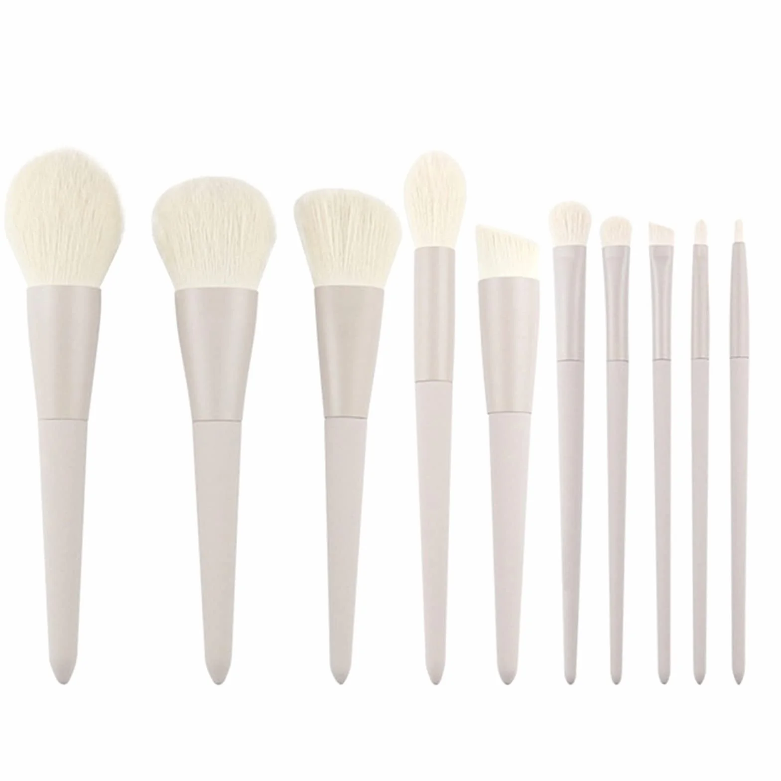 Juego de Brochas de Maquillaje Set de 10 brochas maquillaje belleza profesional Profesional