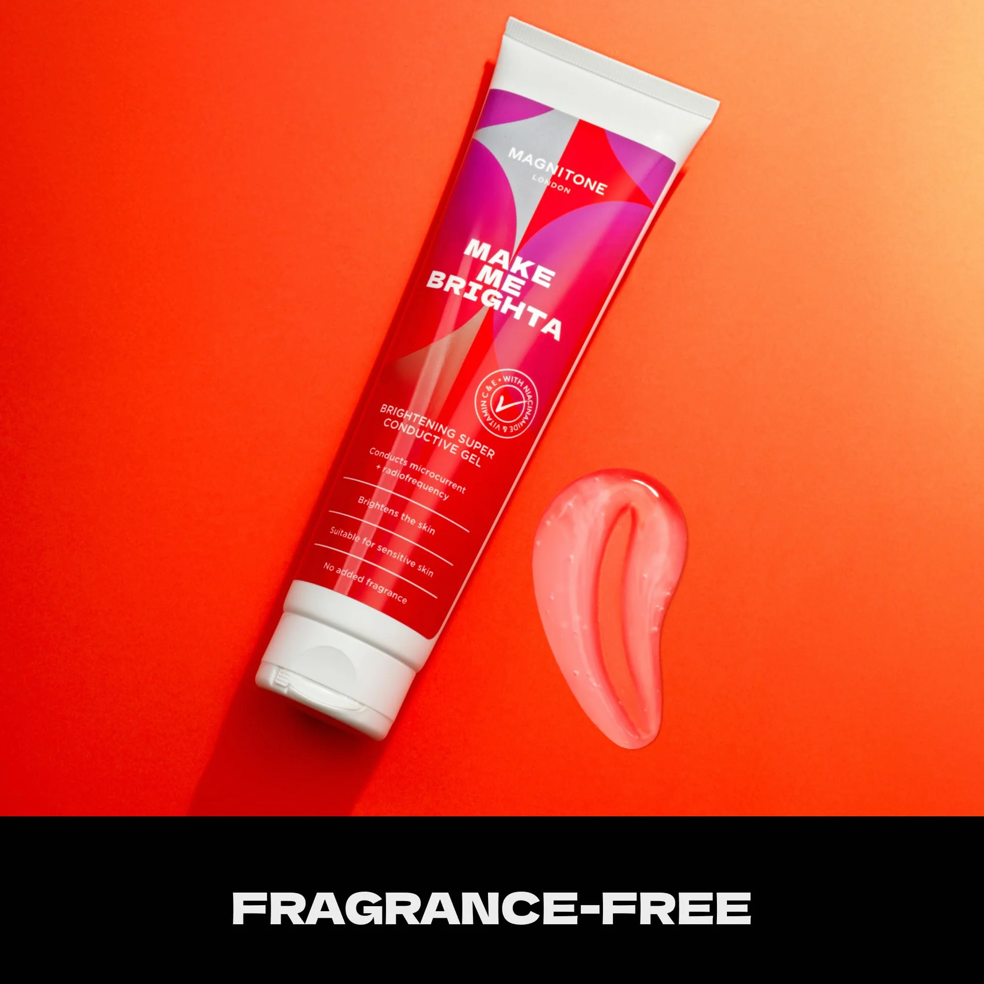 Gel superconductor iluminador MAGNITONE con Niacinamida, Vitaminas C & E