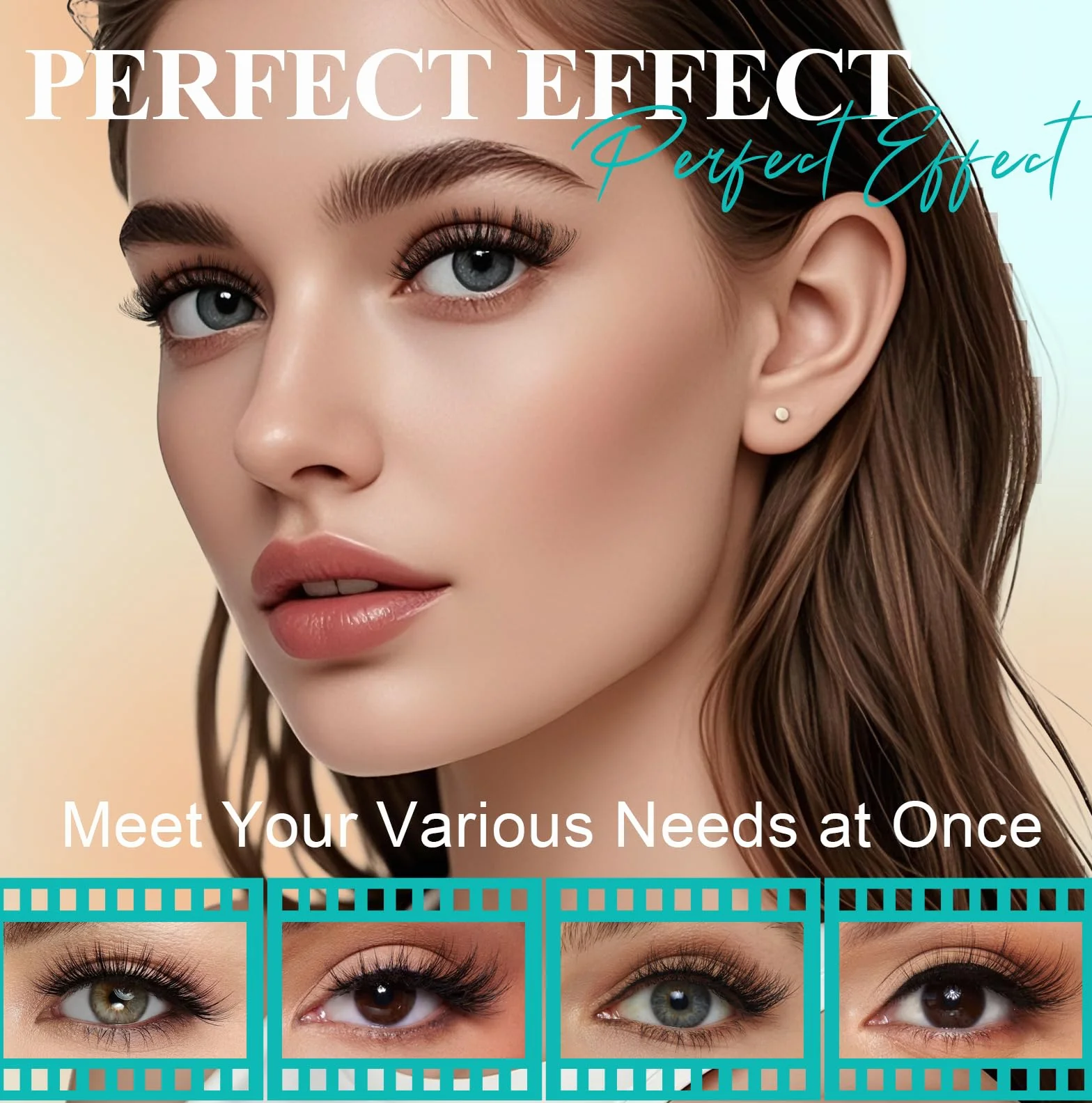GEMERRY 12ML Cluster Adhesivo Pestañas Lash Bond and Seal Pegamento impermeable 2 en 1