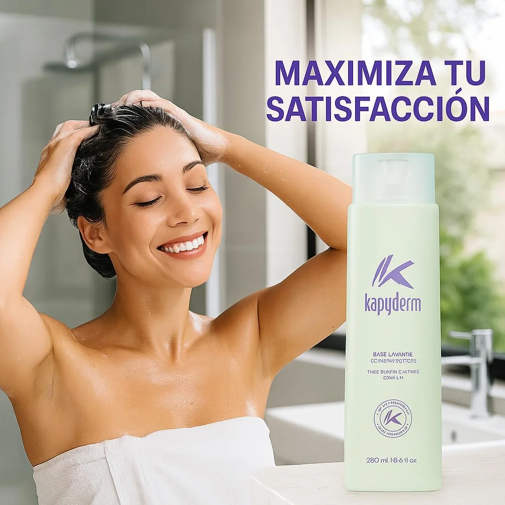 Champú Anticaspa 1000ml elimina descamación calma cuero cabelludo caspa seca grasa limpieza profunda fortalece cabello