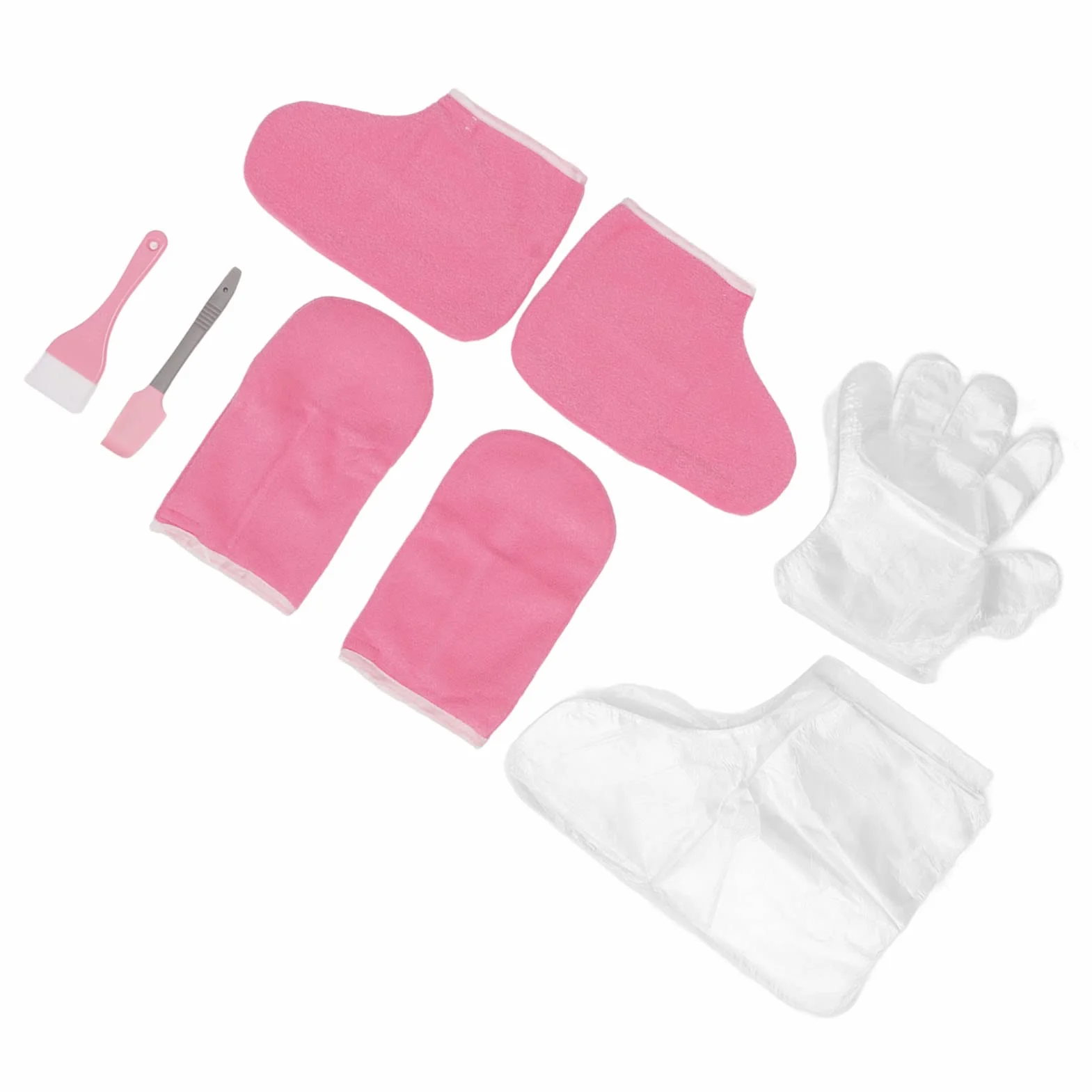 Guantes de Parafina para Manos y Pies, Juego de Baño de Cera, Mantener el Calor