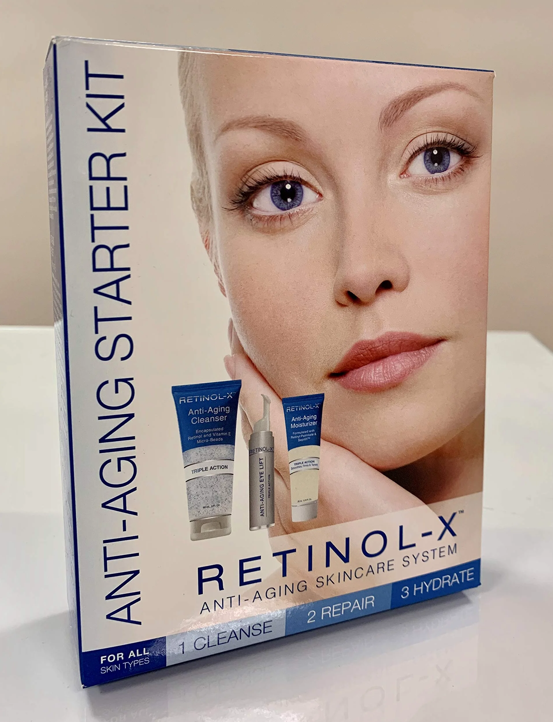 retinol-x anti-envejecimiento starter kit, 6,6 onza