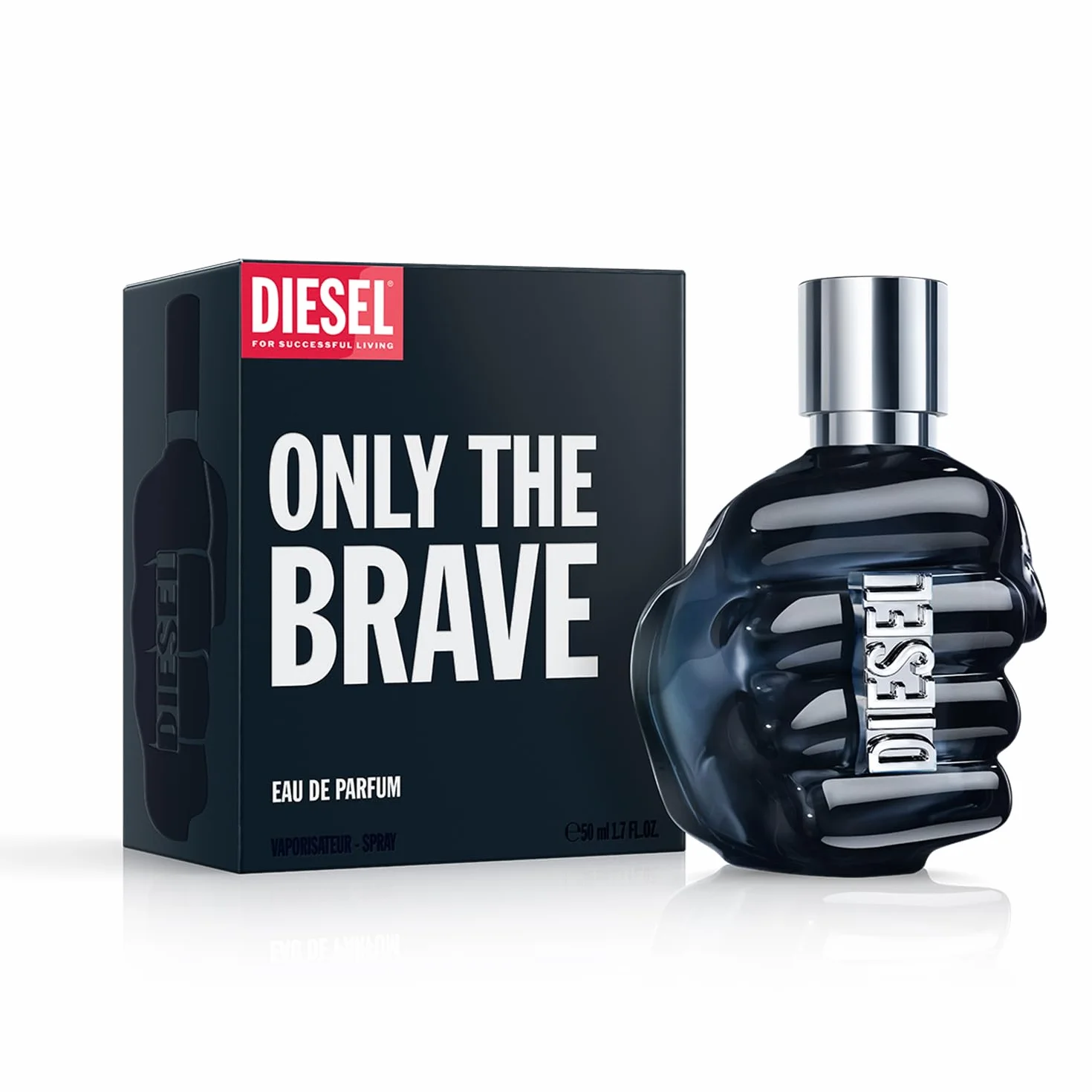 DIESEL Only The Brave EDP |Un toque energizante de Mandarina y una estela sensual de Acuerdo de Suede|Otro nivel de intensidad y sensualidad