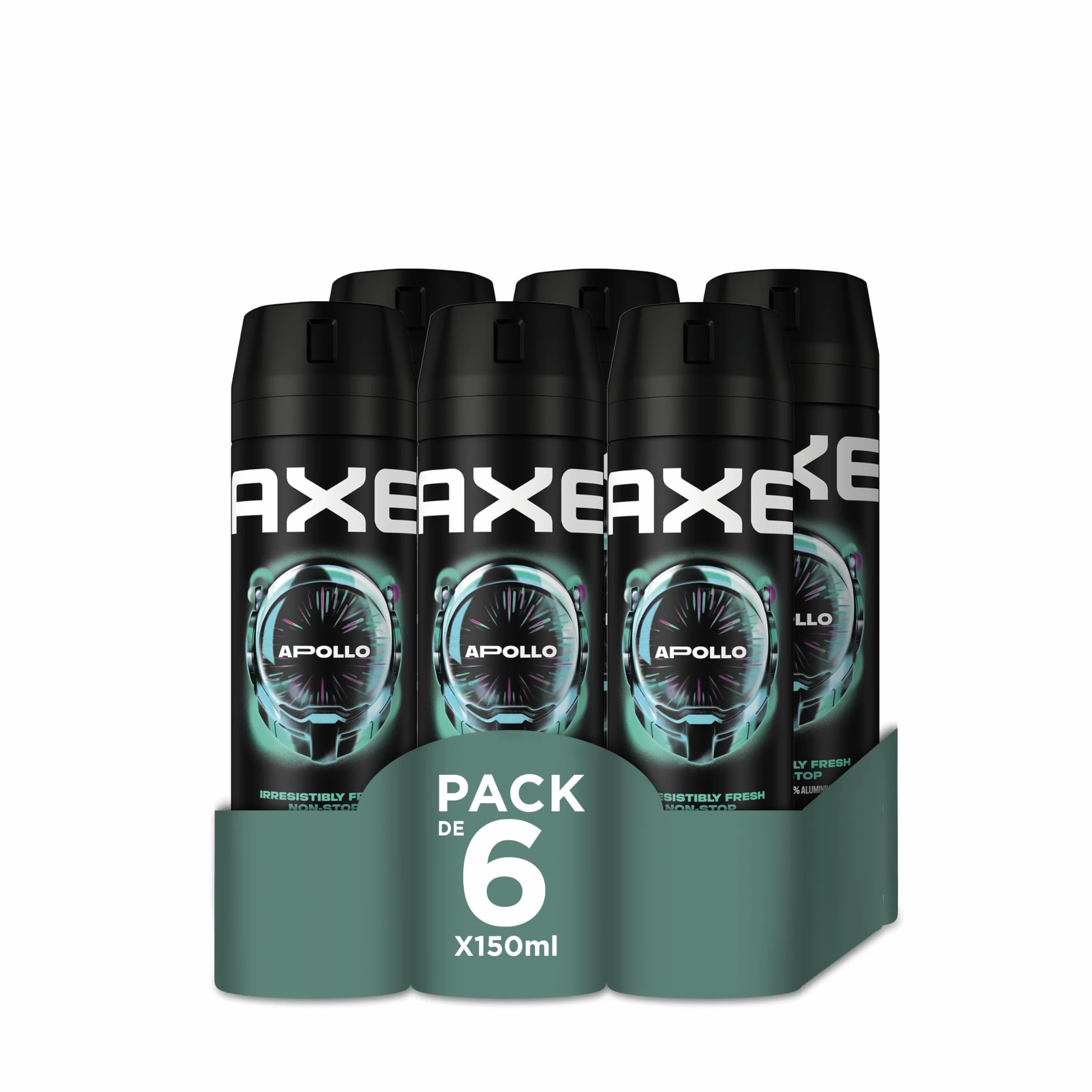 Axe Apollo Rock Desodorante 150 ml Pack de 6