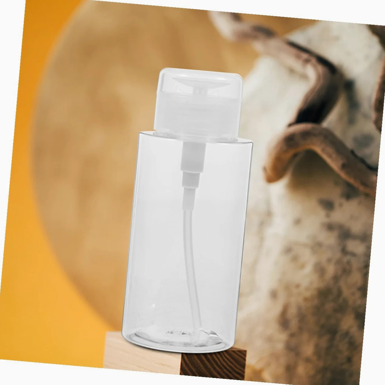 Dispensadores de Botellas Bomba 2 Piezas 200ml Transparentes para Quitaesmalte y Líquidos de Belleza Uso Personal Cuidado Diario