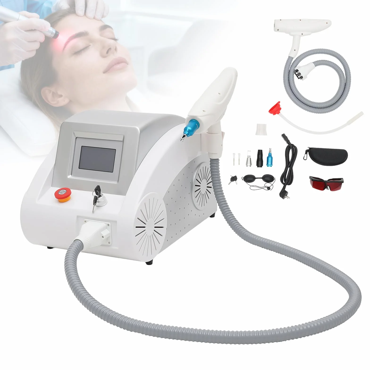 Máquina de eliminación de tatuajes láser 1064 nm 310 W salón belleza