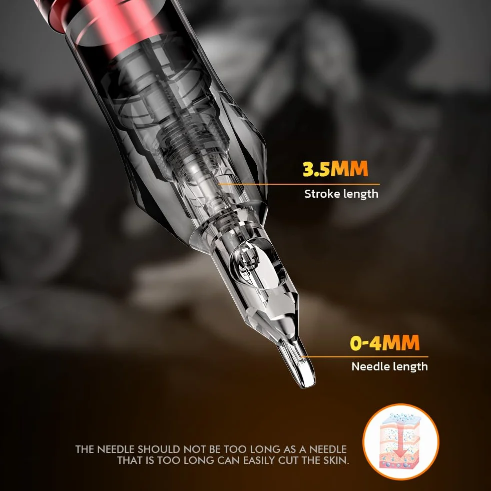 Solong Tattoo - Juego de Máquinas de Tatuaje Híbridas Profesionales con Motor de Alto Rendimiento, 20 Agujas, Fuente de Alimentación LCD de Precisión, Pedal, 7 Tintas Premium y Maletín de Transporte