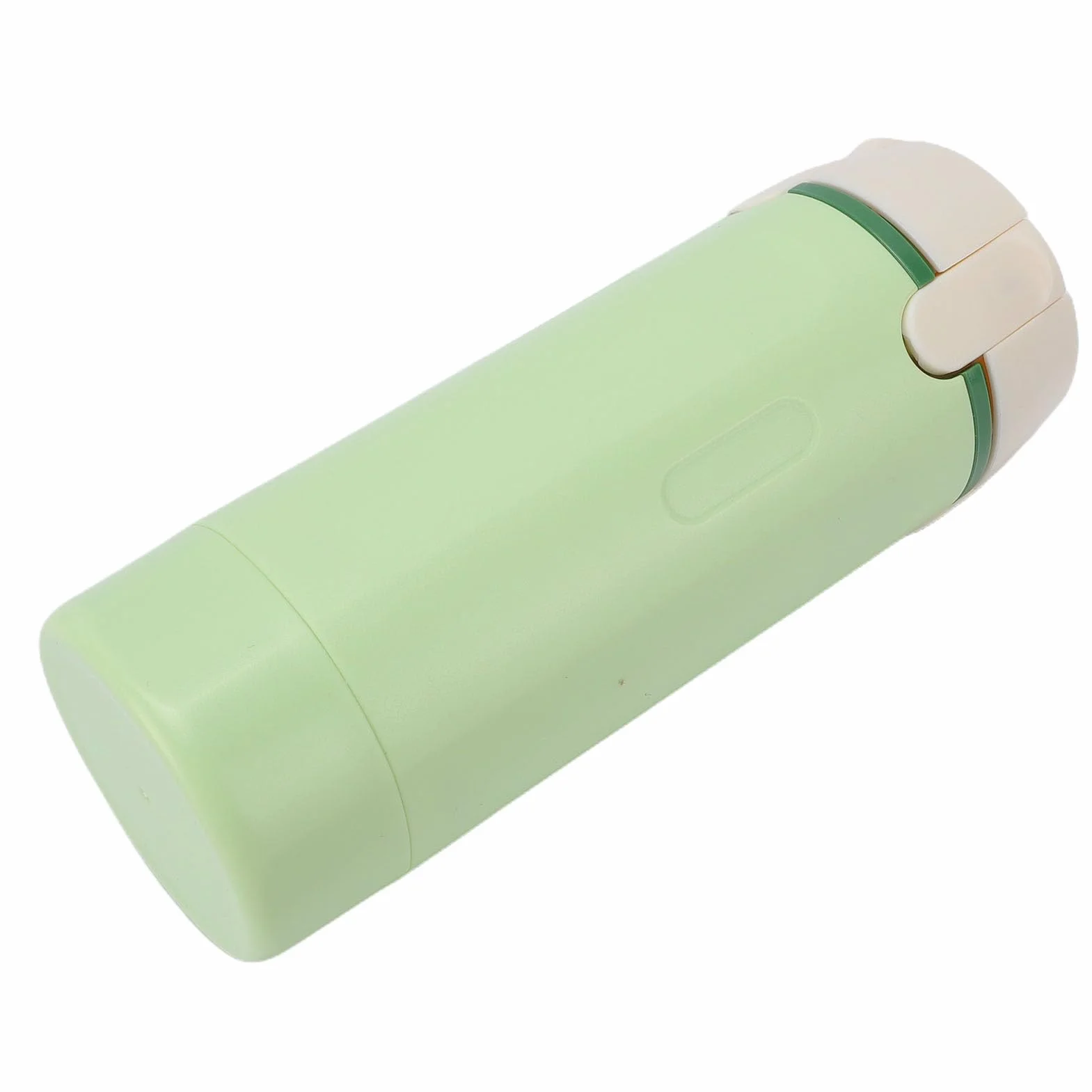 Tosuny Dispensador de Viaje Práctico 4 en 1, Contenedor con Bomba de Cosméticos Portátil a Prueba de Fugas para champú, Loción, Crema, Gimnasio, Vacaciones, ABS Pet (Green)