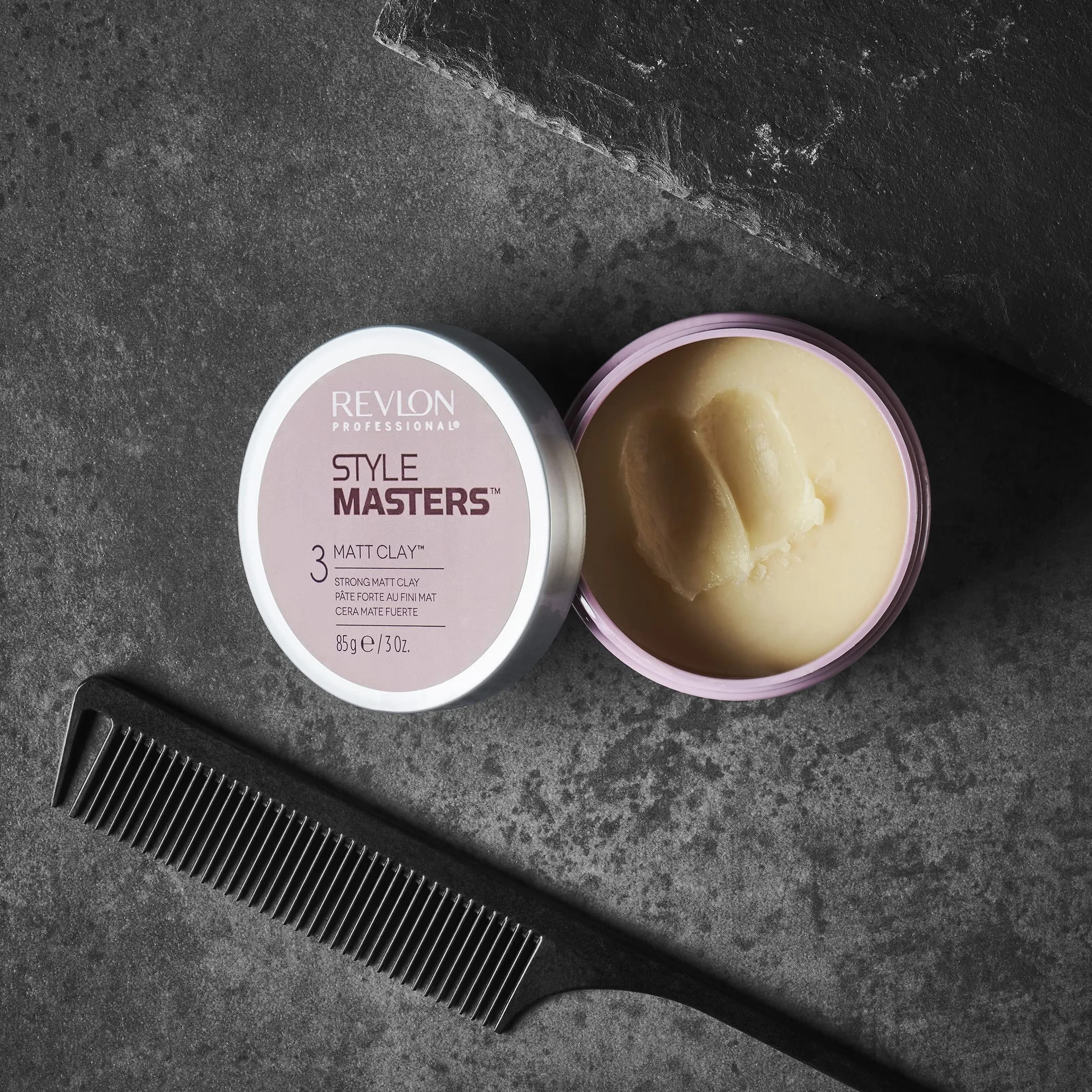 REVLON PROFESSIONAL Style Masters Matt Clay Cera de Fijación Fuerte 85g