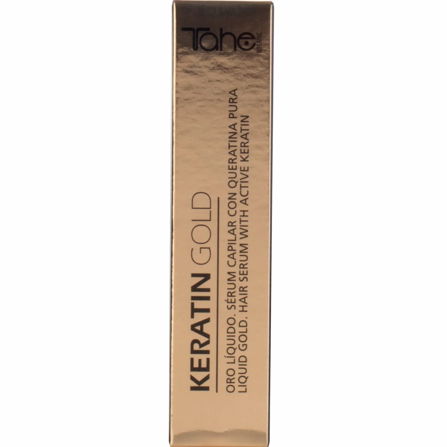Tahe Keratin Gold Oro líquido con Queratina Pura, Células Madre Vegetales Activas y Aceite de Argán, 30 ml