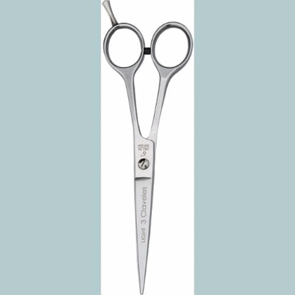 Tijera de peluquería corte St Light 6" 3 Claveles