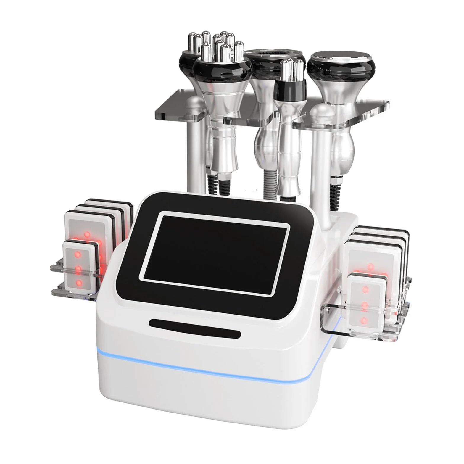 Dispositivo radiofrecuencia 40 K máquina cavitación 6 en 1 Lipo láser para reafirmar la piel masajeador profesional de radiofrecuencia para cara cuerpo belleza