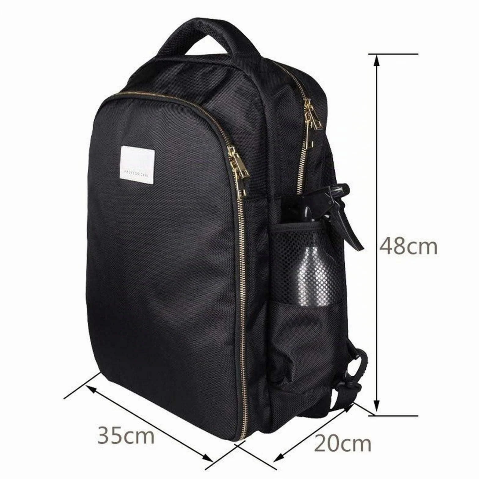 Mochila de barbero, herramienta multifuncional para peluquería, bolsa de viaje para herramientas de maquillaje, organizador para tijeras Clippers, mochila portátil