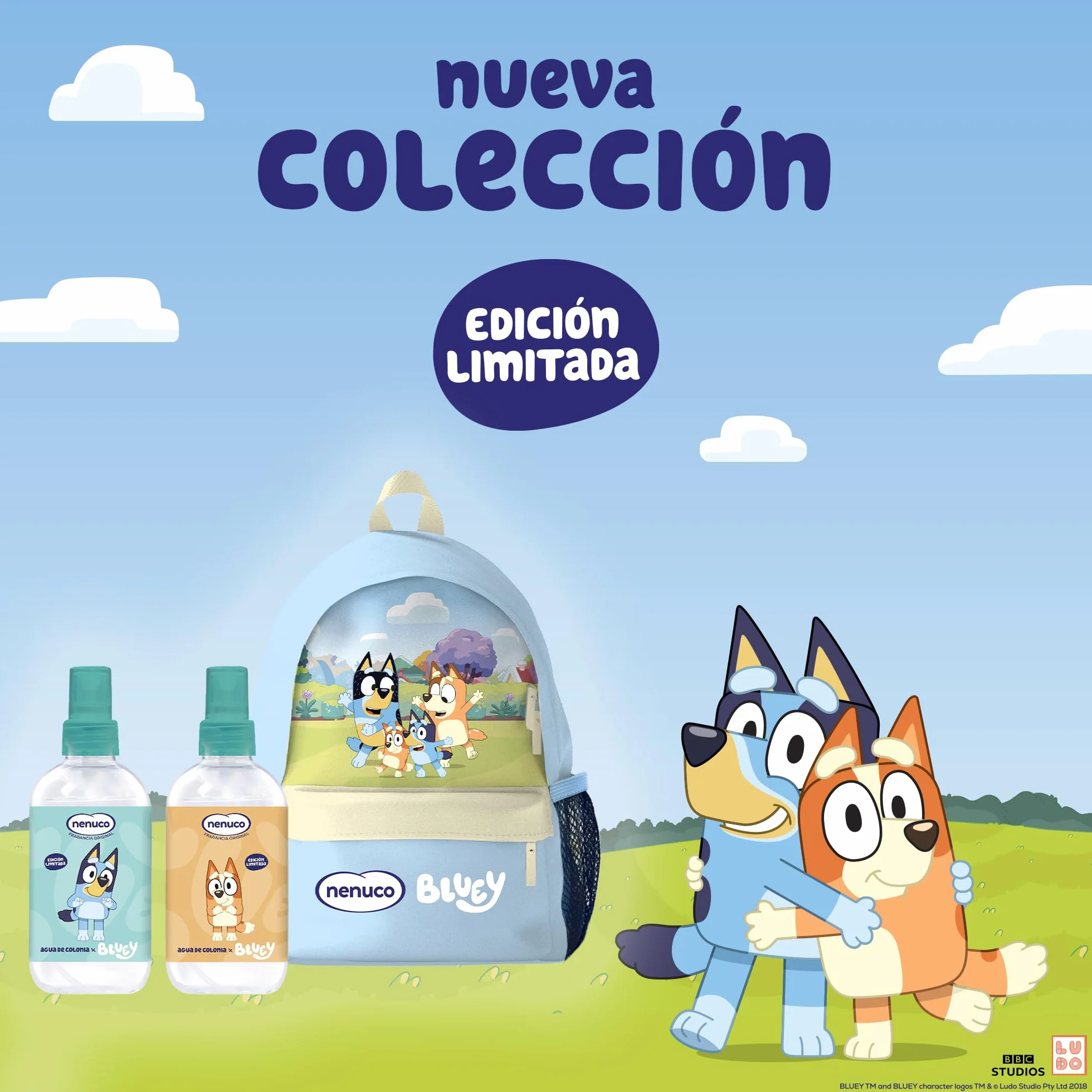 Nenuco Agua de Colonia Fragancia Original Bluey Spray 240 ml
